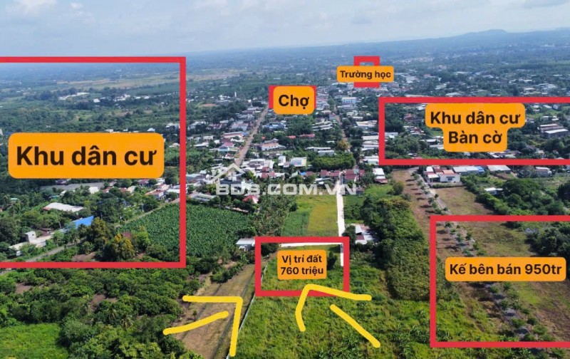 Bất Ngờ! Đất Thổ Cư Sát KCN Bàu Xéo, Gần Chợ, Sổ Đỏ Có Sẵn, Giá Chỉ 7.6 Triệu/m²