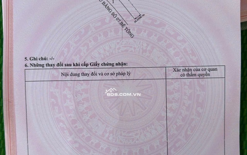 Bán đất mặt tiền đường nhựa 205,5m² ngay chợ An Linh, đường DH507, giá tốt chỉ 550 triệu