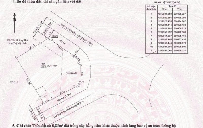 Bán đất chính chủ Bình Dương – 618m², pháp lý rõ ràng