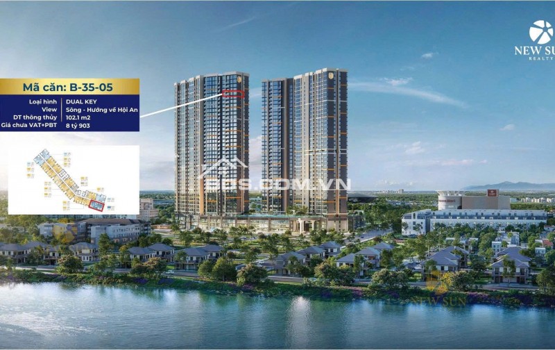  ĐỘC QUYỀN 10 CĂN HỘ VIEW PHÁO HOA CỰC ĐẸP TOÀ A MASTERI RIVERA ĐÀ NẴNG, CHÁY HÀNG GIAI