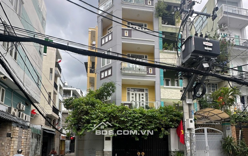 Mặt Tiền p7 phú nhuận ; 6x11,55m , 63m2. 5 tầng , 11,6 tỷ TL