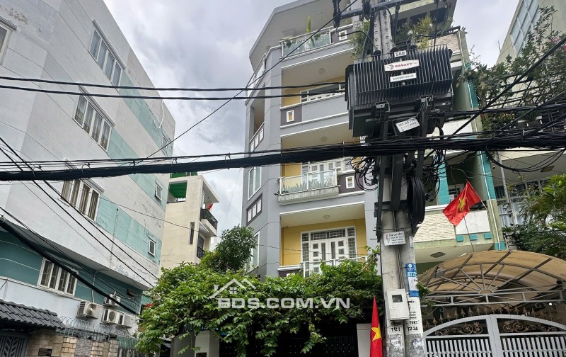 Mặt Tiền p7 phú nhuận ; 6x11,55m , 63m2. 5 tầng , 11,6 tỷ TL