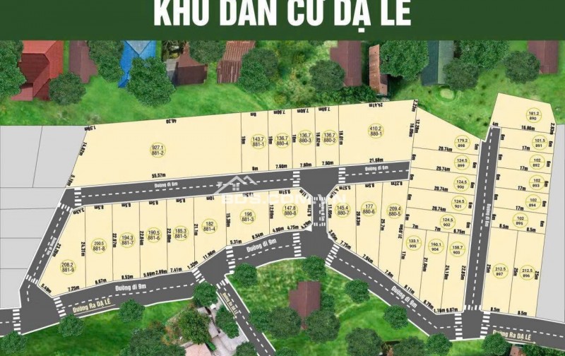 Mở bán khu phân lô 50 lô tại đường Dạ Lê chỉ bỏ ra 200tr là sở hữu ngay, Đã có sổ