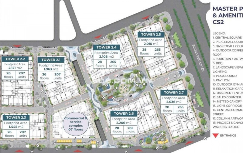 Capital Square căn hộ cao cấp có quy mô lớn nhất tại Đà Nẵng