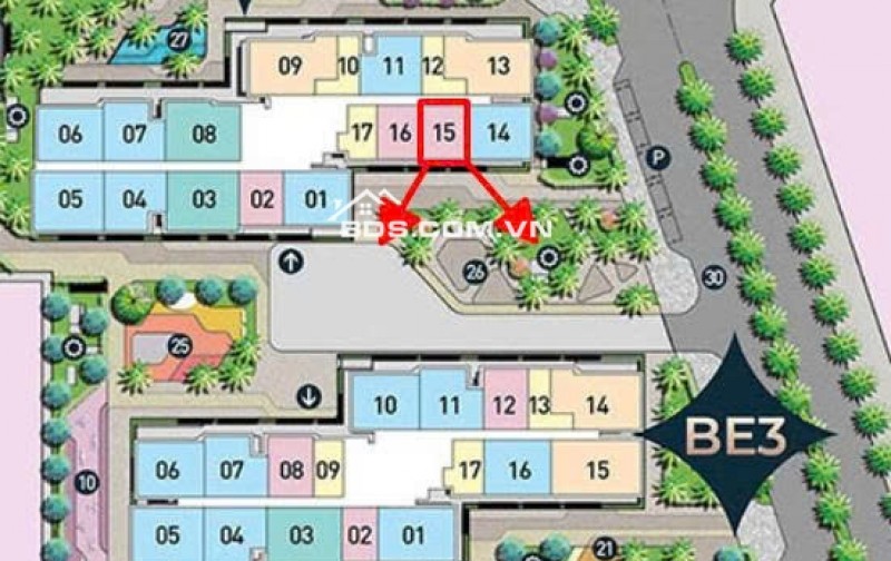 BÁN CĂN HỘ  BEVERLY VINHOMES OCEAN PARK 1 – VIEW NỘI KHU XANH MÁT