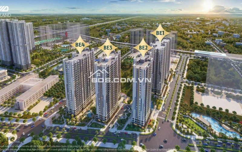 BÁN CĂN HỘ  BEVERLY VINHOMES OCEAN PARK 1 – VIEW NỘI KHU XANH MÁT