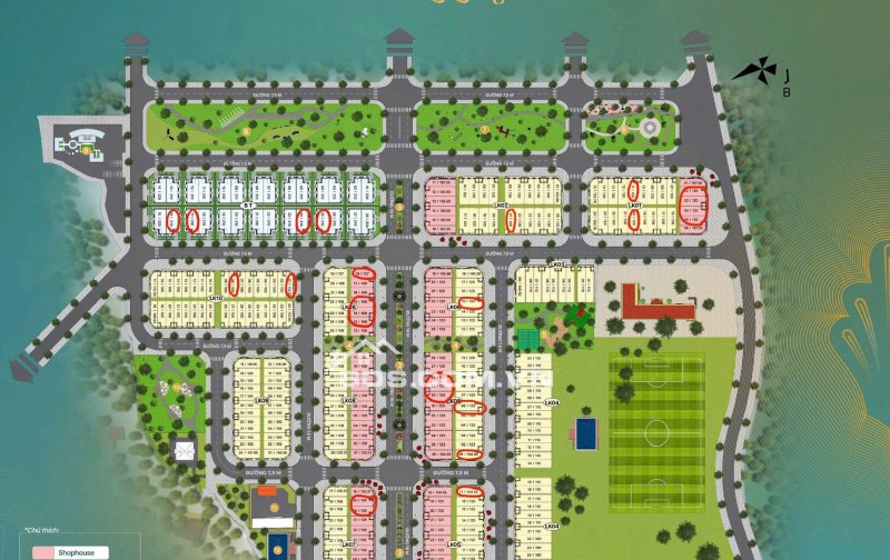 Bán nhanh căn hộ liền kề dự án Centre Ville Lương Sơn - khu đô thị sống chất bậc nhất tại Lương Sơn, Hoà Bình