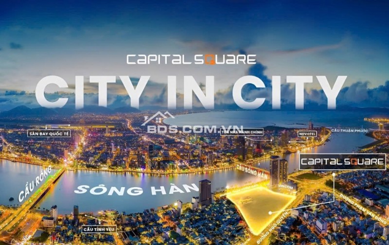 RAO BÁN CĂN HỘ 2PN CAPITAL SQUARE DANANG, TRẦN HƯNG ĐẠO