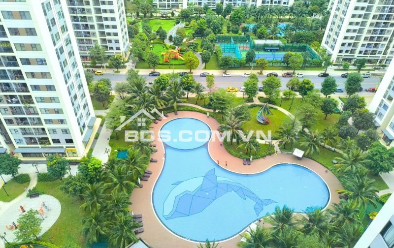 Bán Căn 2PN 59m² – Full nội thất, ban công Đông Nam mát mẻ, Khu Vườn Nhật  3,3 tỷ, đã có sổ, chủ không vay