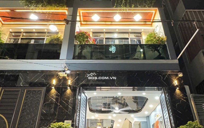 Bán Nhà Hẻm oto mới xây 100% Đào Tông Nguyên, Nhà Bè: 4x13m, 4 Tầng