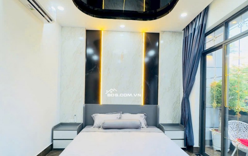 Bán Nhà Hẻm oto mới xây 100% Đào Tông Nguyên, Nhà Bè: 4x13m, 4 Tầng