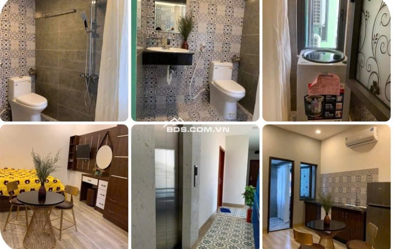 Chính chủ bán toà căn hộ 2MT, 5 tầng, vừa ở riêng biệt, vừa khai thác dòng tiền 60tr/tháng. Lh:0944900055