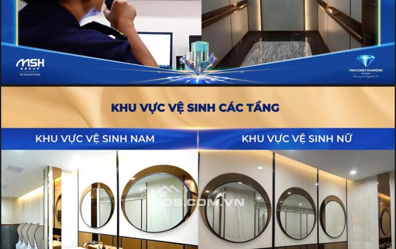 MUA THẲNG CĐT - 9 ô văn phòng cuối cùng ngay ngã 4 Bạch Mai + Minh Khai chỉ 48-55tr/m