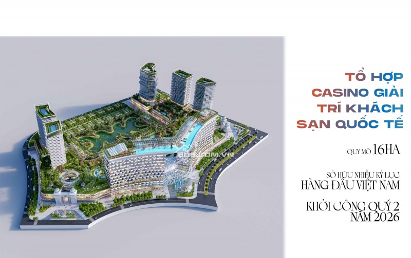 Biệt Thự Caraworl Cam Ranh - View Biển DT: 700m2 SHR Lâu Dài  - Giá Tốt 27.5 tỷ