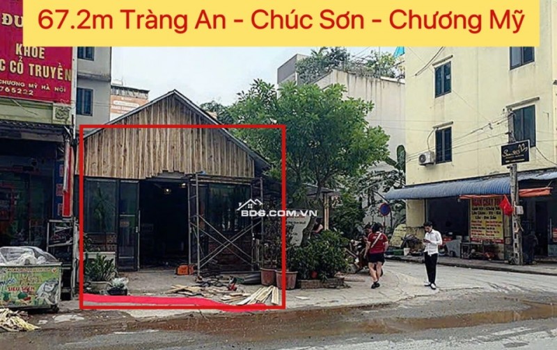 SIÊU PHẨM KINH DOANH 67,2M TẠI TT CHÚC SƠN-CHƯƠNG MỸ-HÀ NỘI