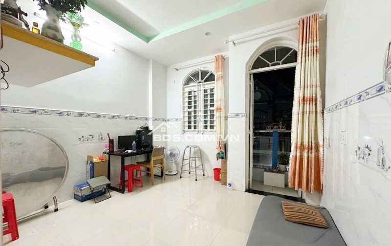 Bán nhà hẻm 1982 Huỳnh Tấn Phát, Nhà Bè  Hẻm 6m  1 trệt 1 lầu 3PN  Sổ hồng riêng  Giá 4.69 tỷ