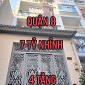 NHÀ MỚI 3 TẦNG - ÂU DƯƠNG LÂN - QUẬN 8 - NHÀ DIỆN TÍCH NHỎ - ĐẦY ĐỦ CÔNG NĂNG - GIÁ: 2 TỶ NHỈNH