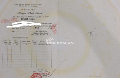 Cần Bán 2950m2 đất trồng cây lâu năm ở ấp 23 Tân Nhựt Bình Chánh