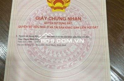 BÁN ĐẤT ĐƯỜNG ẤP MỚI 2, GIÁ 1 TỶ 6, XÃ MỸ HẠNH NAM, NGANG 5 X32, ĐỨC HÒA