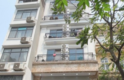 Bán nhà Văn phòng mặt phố Vương Thừa Vũ, mới đẹp, 105m, 9 tầng, thang máy, mặt tiền 6m chỉ 57,8 tỷ