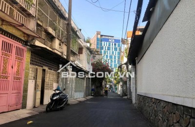 Hẻm lớn 2 ô tô tránh CMT8 gần CV Lê Thị Riêng, DT: 55.1m2 ngang 4m, sổ hồng riêng - giá nhỉnh 13 tỷ