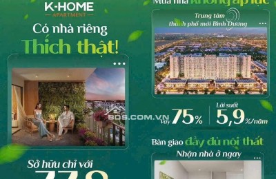 CƠ HỘI SỞ HỮU NHÀ TRẢ GÓP TẠI “PHƯỜNG BÌNH DƯƠNG” – TP.HCM CHỈ TỪ 778 TRIỆU