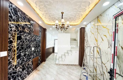 Nhà phố 1 lầu mới hoàn thiện mặt tiền hẻm 3m Trần Văn Khánh Quận 7 – Giá chỉ 3 tỷ 960 triệu