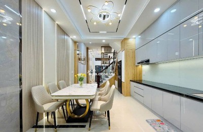  TRUNG TÂM GÒ VẤP - NGAY CÔNG VIÊN LÀNG HOA - 4 TẦNG - 63M² NỞ HẬU - XE HƠI ĐỖ CỬA - NHÀ MỚI FULL NỘI THẤT CAO CẤP.