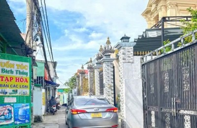 Bán Nhà 2 Tầng Hẻm Thông Thoáng, Cách Đường Xe Hơi 20m Huỳnh Tấn Phát, P. Phú Thuận Quận 7 – Giá 4.79 Tỷ