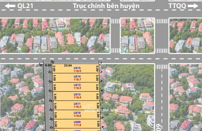 14 Lô đất đẹp tại Phú Cát – Quốc Oai – Hà Nội