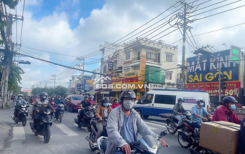 HIẾM - MẶT TIỀN PHAN VĂN HỚN QUẬN 12, NGANG GẦN 5M, 115M2, 3 PN