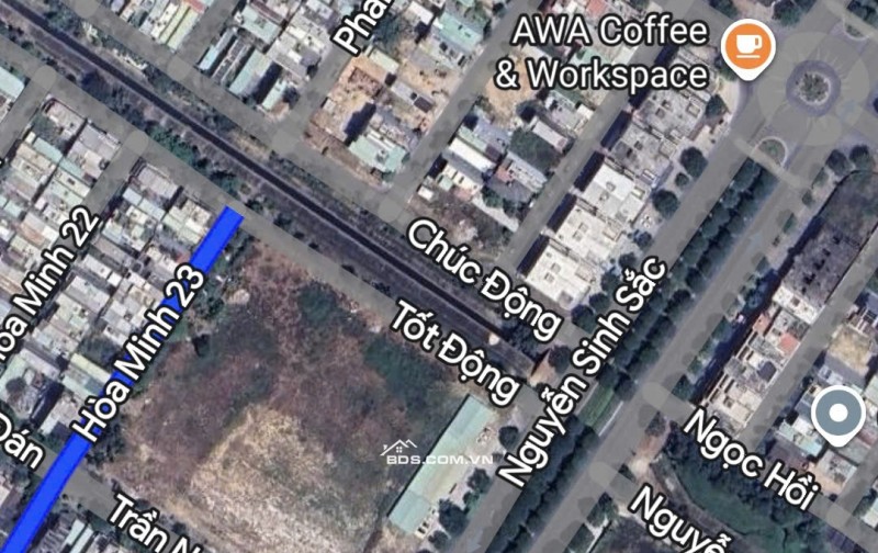 Bán đất đường Hòa Minh 23 - View trung tâm Thương Mại