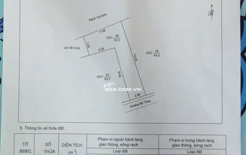 Bán 54m2 Đất Nền Tặng Nhà Tại Phường Mỹ Phước, Thành Phố Long Xuyên, Tỉnh An Giang