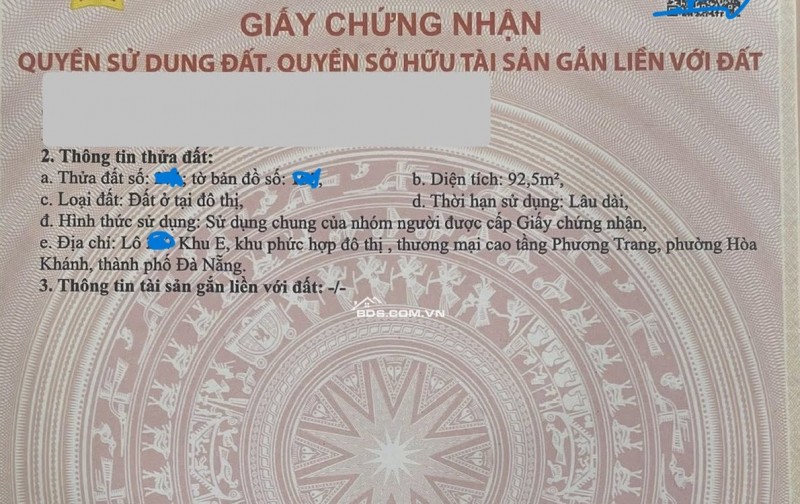 Bán gấp lô đất đẹp KHU E - KIM LONG - Khu Vip nhất Liên Chiểu