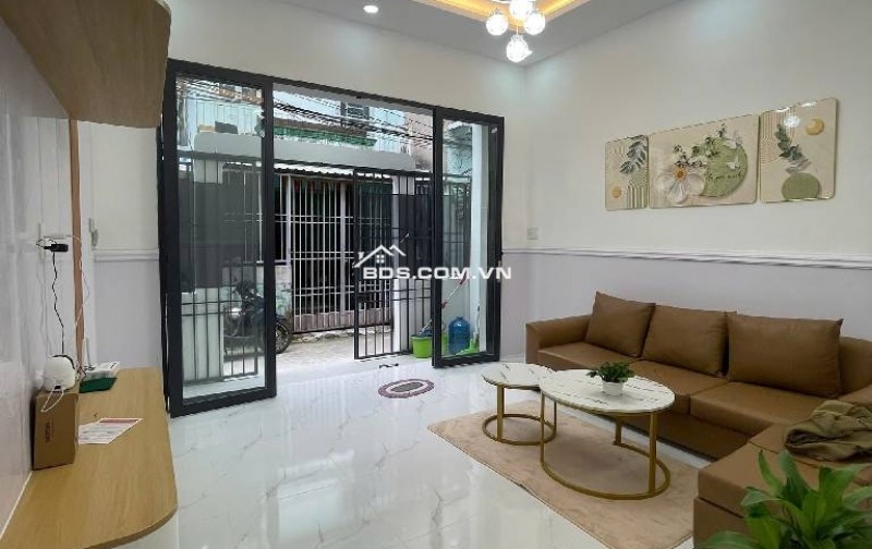 NHÀ Ở NGAY - SẴN NỘI THẤT CƠ BẢN, NGAY LÊ VĂN QUỚI - GIÁP NGÃ TƯ BỐN XÃ,  56M2/4.X TỶ