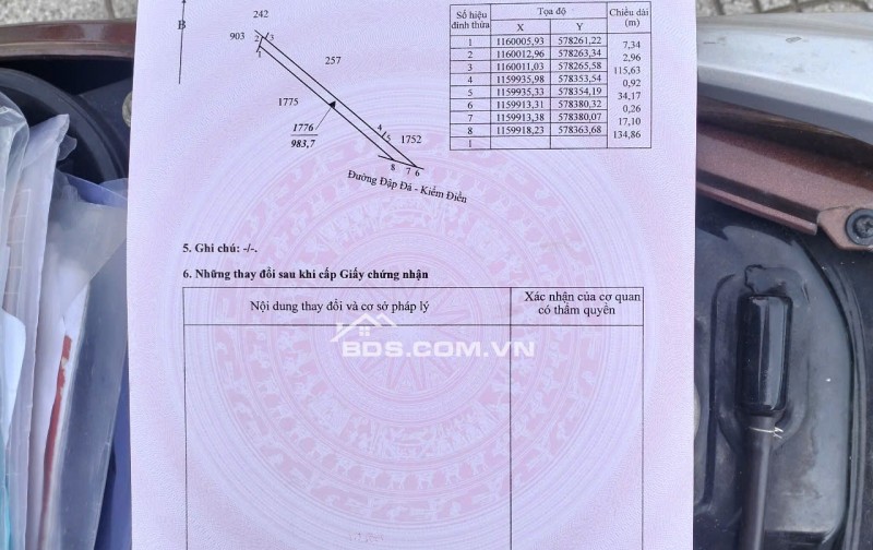 Chính Chủ Bán 03 Nền Đất Tại Xã Mỹ Thọ, Huyện Cao Lãnh, Tỉnh Đồng Tháp