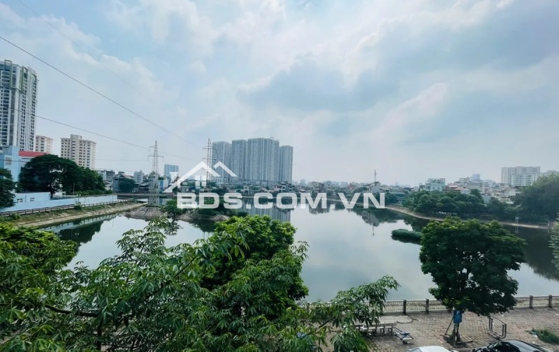 VIEW HỒ ĐỘC BẢN! Bán tòa Building 9T MP Hạ Đình 72m2, MT 6m, Vỉa hè đá bóng, VIP