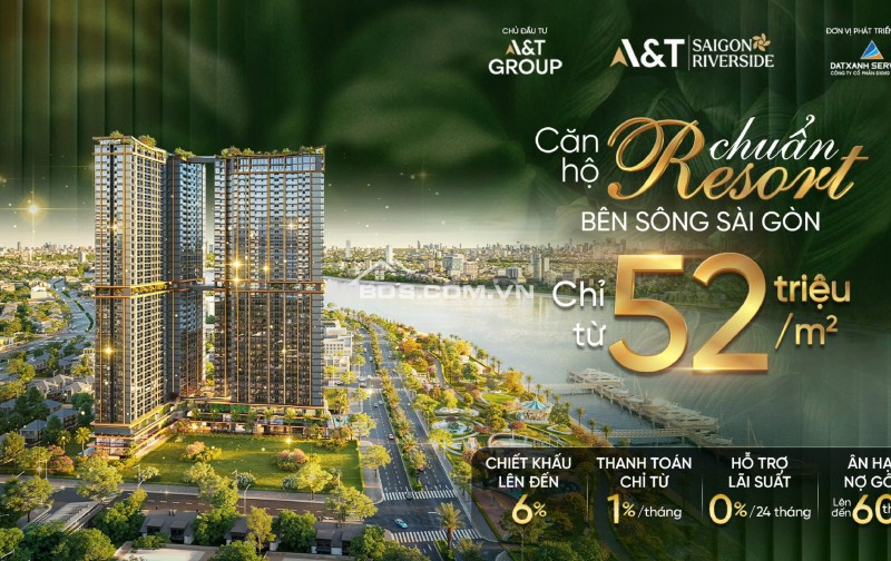 CƠ HỘI ĐẦU TƯ MỚI TẠI CỬA NGÕ THỦ ĐỨC – A&T SÀI GÒN RIVERSIDE. LH:0869703550, 0339002625.