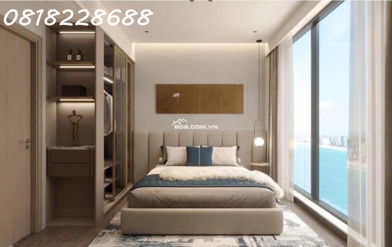 Cần tiền bán gấp cặp 2 căn studio dự án Sky M view trực diện biển, hướng Nam 32m2/căn