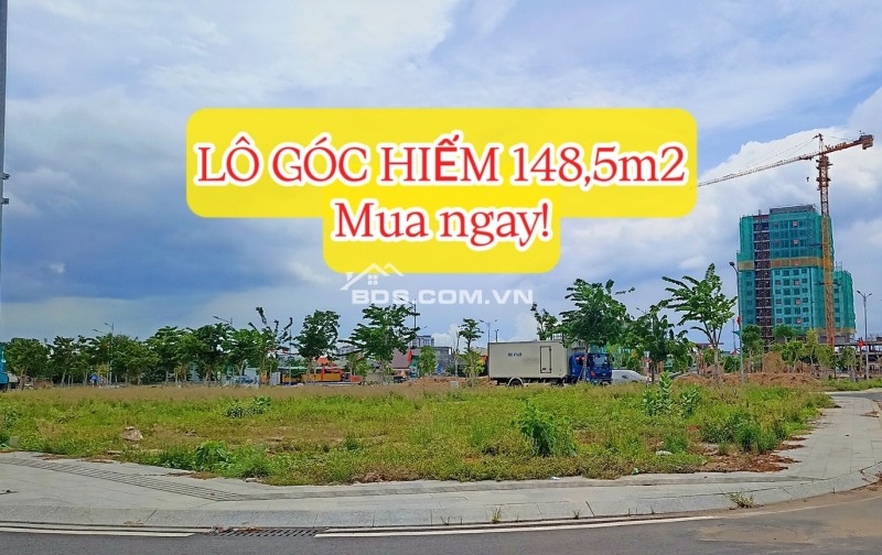 BÁN LÔ GÓC 2 MẶT TIỀN – 148,5M² – VỊ TRÍ ĐẸP TẠI MK CENTRAL CITY, PHỦ HÀ, PHAN RANG