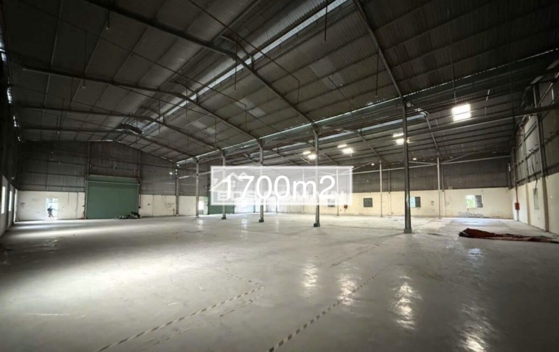 Bán/ cho thuê nhà xưởng 1700m2 Thạnh Xuân Quận 12