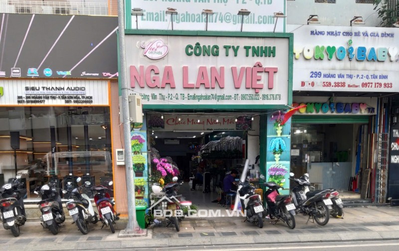 BÁN NHÀ HAI MẶT TIỀN , 297 MT ĐƯỜNG HOÀNG VĂN THỤ PHƯỜNG 2, TÂN BÌNH