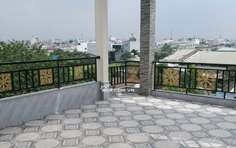 Nhà Đẹp KDC Hoàng Hải, Phạm Văn Sáng, Hóc Môn DT: 5m x 15m x 4tấm (75m2/330m2) Giá: 6.5 tỷ - 5×15- 1 trệt, 3 lầu, 5PN, 4WC, 1 ph thờ, 1 ph bếp