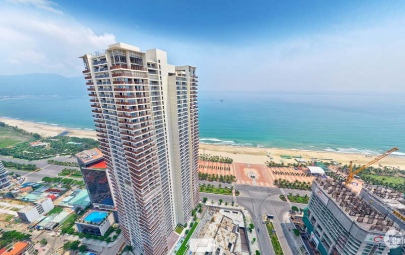 Căn hộ 5* trực diện biển Mỹ Khê Đà Nẵng, bàn giao luôn, full nội thất nhận nhà ngay chỉ với 2 tỷ 950