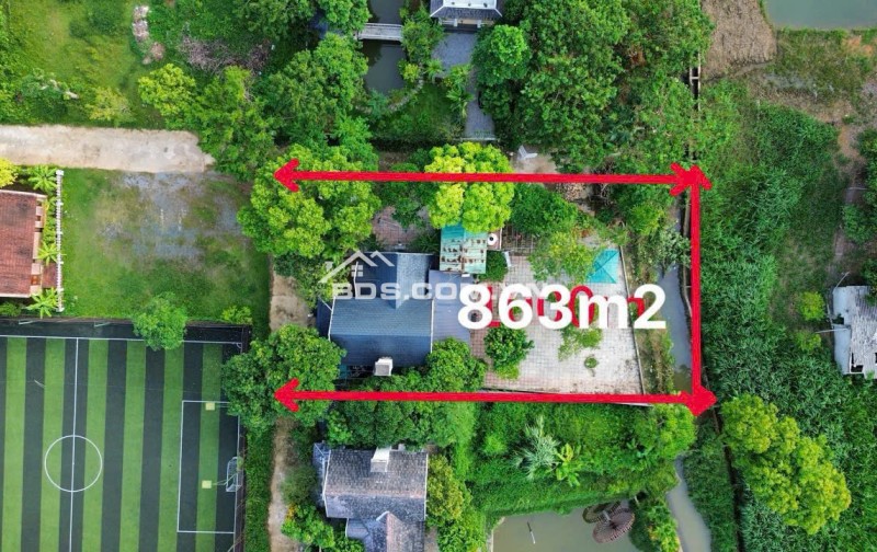 Bán gấp biệt thự 863m2 tại Yên Bài cách trung tâm Hà Nội 40 phút giá rẻ. MTG