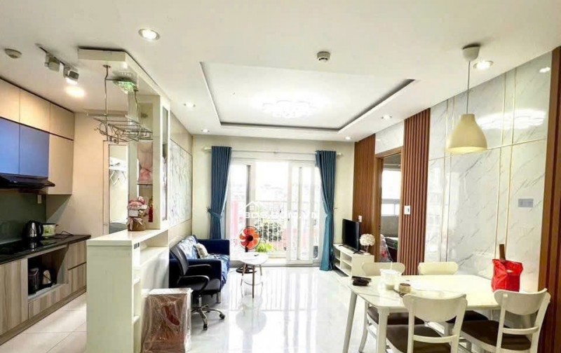 Chung cư Coopmart Trường Chinh, P15, TB, 87m2, 2PN, 2WC, Nội thất, 9tr/th.