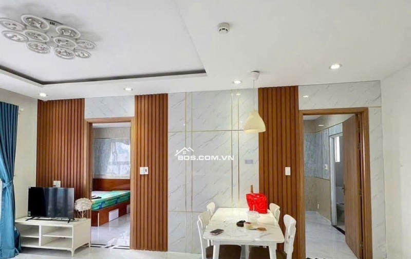 Chung cư Coopmart Trường Chinh, P15, TB, 87m2, 2PN, 2WC, Nội thất, 9tr/th.