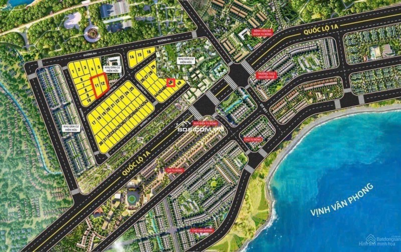BÁN GẤP 2 LÔ ĐẤT TĐC VẠN LONG - BẮC VÂN PHONG Vị trí: Long Hòa, Vạn Long, Vạn Ninh, Khánh Hòa