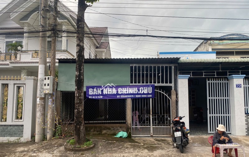 Bán nhà 72 Trương Thị Sáu Tân An Long An 219m2