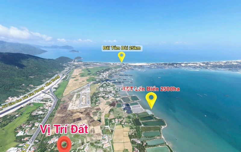  BÁN ĐẤT HƯỚNG BIỂN – VỊ TRÍ VÀNG TẠI KKT VÂN PHONG 